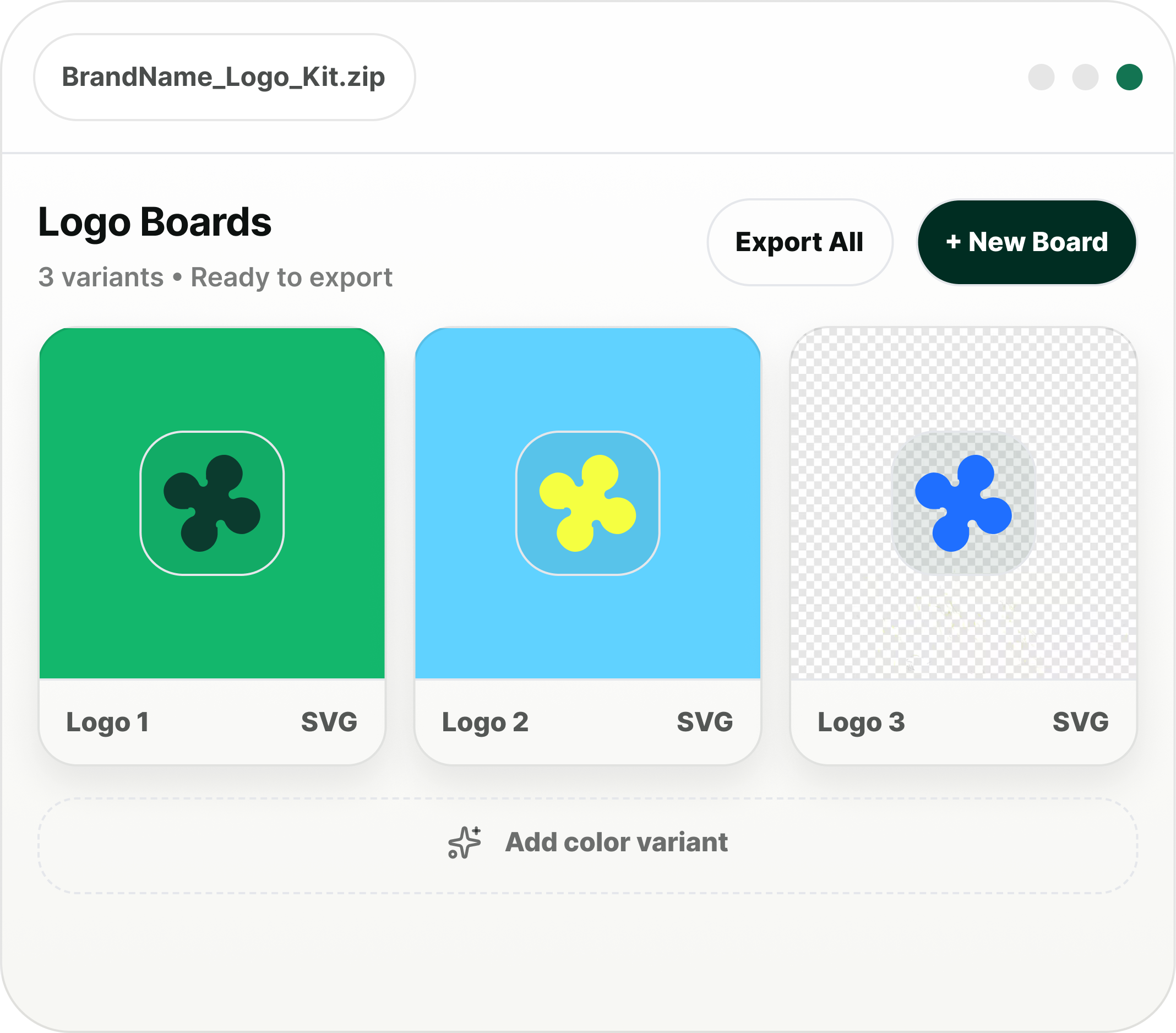 Logohex app preview